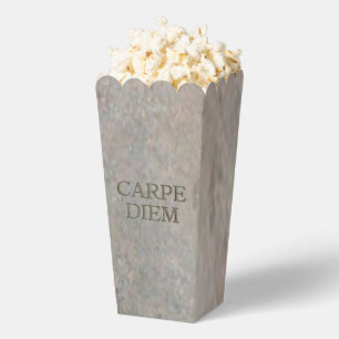 Ballotins Boîtes à popcorn Carpe Diem Stone