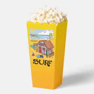 Ballotins Boîtes à popcorn Steamys Surf Shack