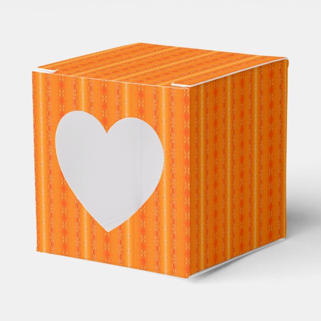 Ballotins Boîtes Cadeaux Orange (Verso)