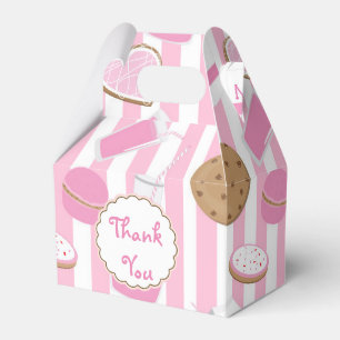 Ballotins Boîtes de cadeaux de fête d'anniversaire rose Cook
