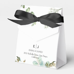 Ballotins Boîtes de cadeaux de mariage Chic Végétal