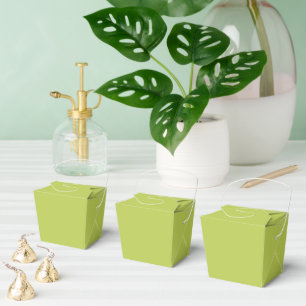 Ballotins Boîtes de faveur chartreuse tendre tendance