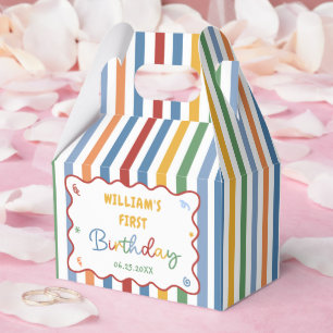 Ballotins Boîtes de faveurs d'anniversaire colorées amusante