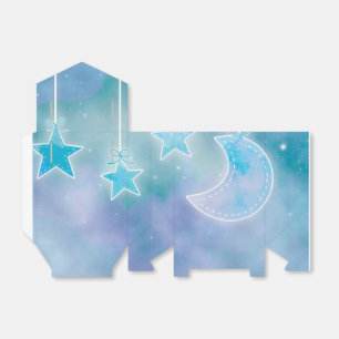 Ballotins Boîtes de faveurs de Baby Shower Galaxie Ciel Céle