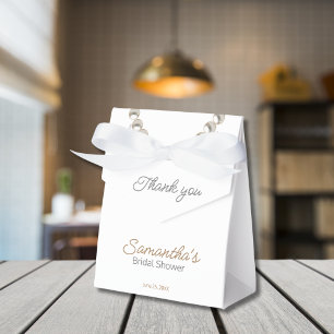 Ballotins Boîtes de faveurs de douche de mariage Collier de 