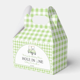 Ballotins Boîtes de faveurs de fête d'anniversaire Green Gol