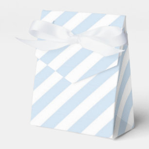 Ballotins Boîtes de faveurs de fête d'anniversaire rayées bl