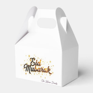 Ballotins Boîtes de faveurs personnalisées Eid Mubarak