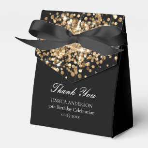 Ballotins Boîtes de faveurs personnalisées pour anniversaire