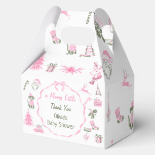 Ballotins Boîtes de faveurs pour Baby Shower A Merry Little