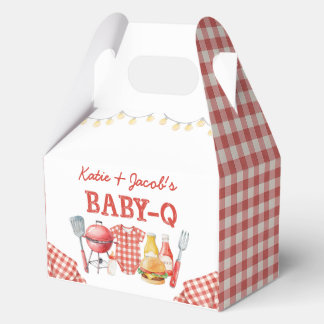 Ballotins Boîtes de faveurs pour baby shower Cookout Baby-Q
