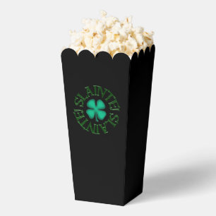 Ballotins Boîtes de pop-corn noir Slainte