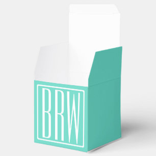 Ballotins Bold Modern   White on aqua