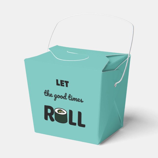 Ballotins Bon temps rouler kawaii sushi (Verso)