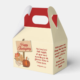 Ballotins Bon thanksgiving chrétien