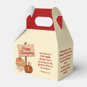 Ballotins Bon thanksgiving chrétien