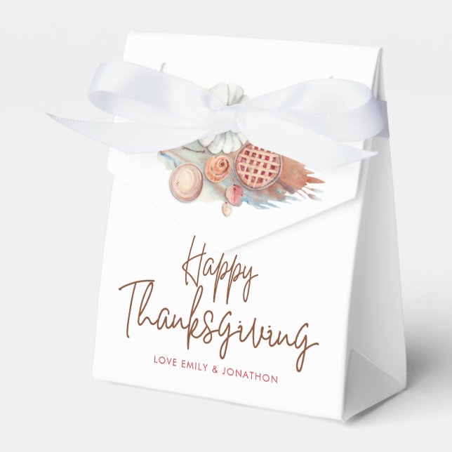 Ballotins Bon thanksgiving citrouille Pies Food Script Names (Verso)