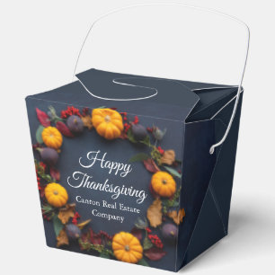 Ballotins Bon thanksgiving Custom Citrouille Wreath Moderne