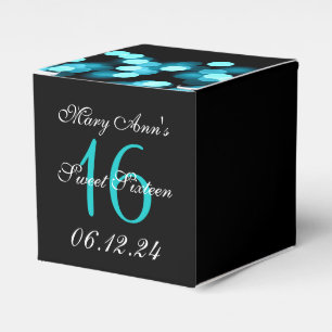 Ballotins Bonbon élégant turquoise de charme de Hollywood 