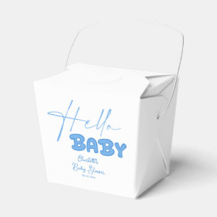 Ballotins Bonjour bébé Élégante Baby Shower