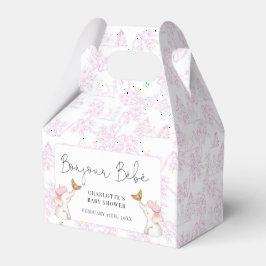 Ballotins Bonjour Bebe Romantique Français Baby shower fille