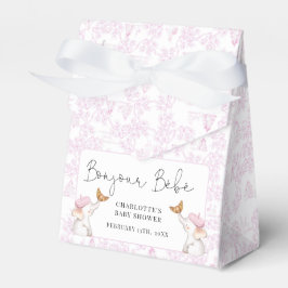 Ballotins Bonjour Bebe Romantique Français Baby shower fille