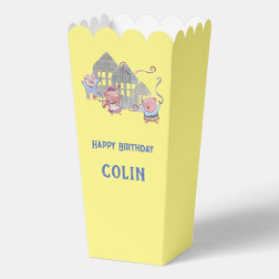 Ballotins Bonne fête d'anniversaire Trois petits cochons Per