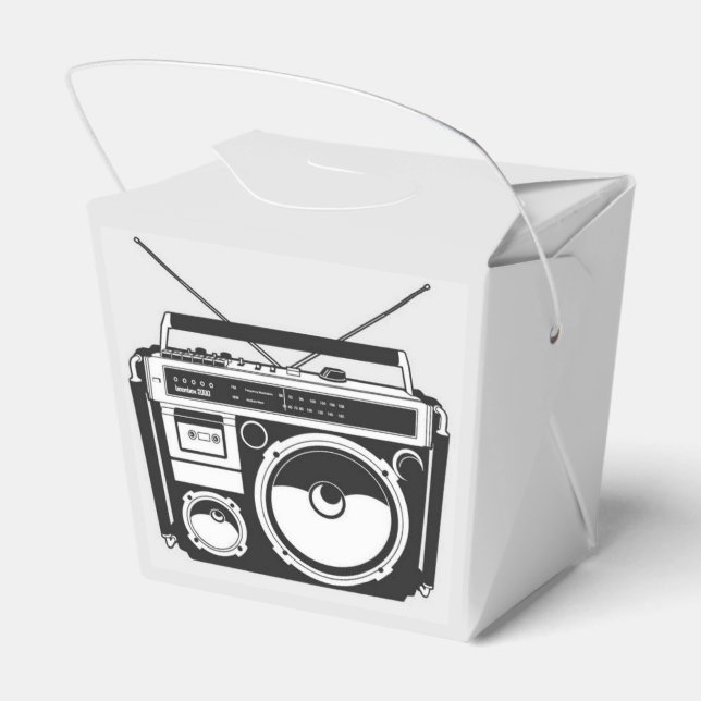 Ballotins Boombox des années 80 (Arrière)