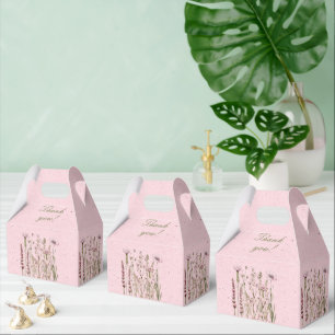 Ballotins Bordure Fleur sauvage rose sur un Arrière - plan r