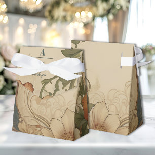 Ballotins Bougainvilliers vintages Mariage Art nouveau