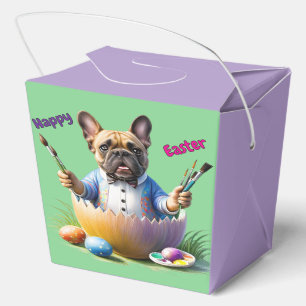 Ballotins Bouledogue français oeuf de Pâques French Bulldog