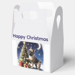 Ballotins Bouledogue français sapin de Noël Bulldog