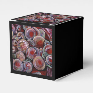 Ballotins Boules de Noël rouges