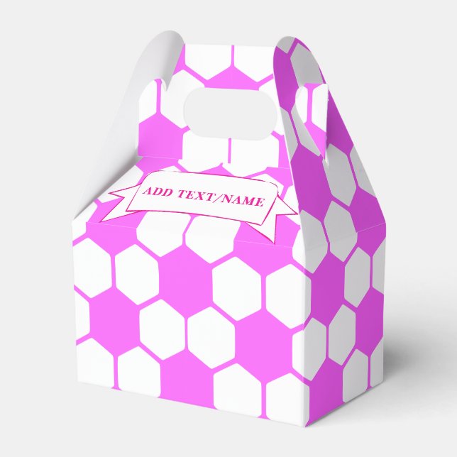 Ballotins Boules de soccer rose noir et blanc Nom personnali (Verso)