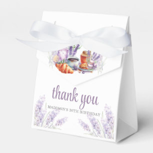 Ballotins Bouquet d'anniversaire de la lavande aquarelle per