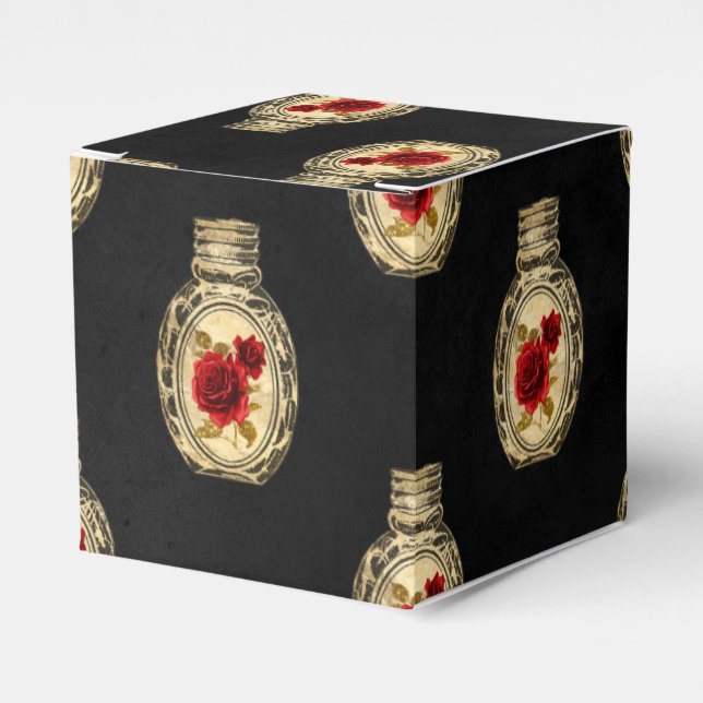 Ballotins Bouteille de la sorcière Mariage gothique (Verso)