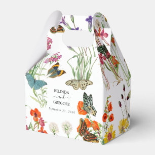 Ballotins Bouteilles Fleurs sauvages  Mariage floral