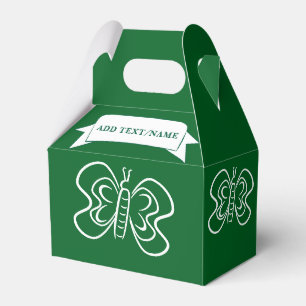 Ballotins Bouton Dessin Vert Personnalisé