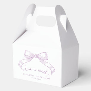Ballotins Bow à croquis romantique Lilac Love is Sweet