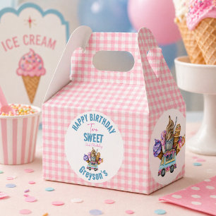 Ballotins Boy Ice Cream Camion Deux Sweet 2e Anniversaire