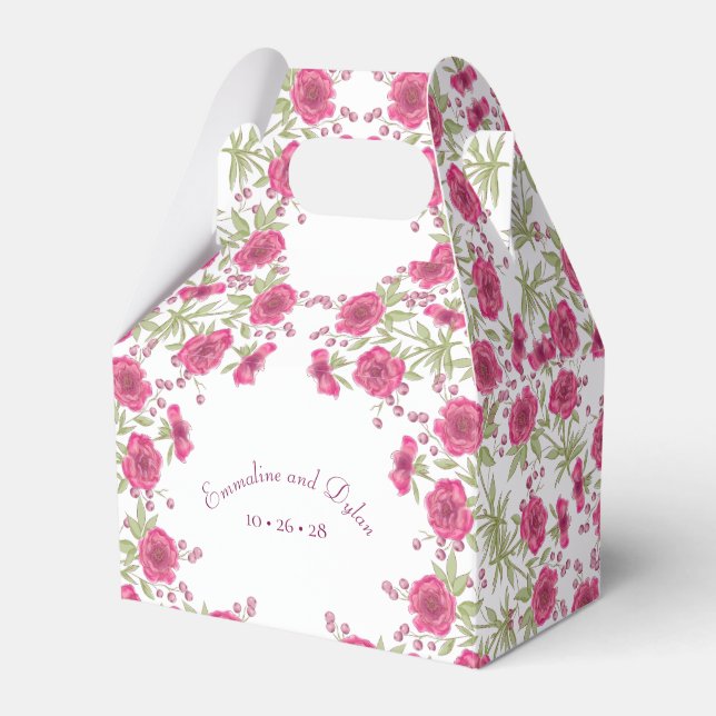 Ballotins Bright Pink Rose Wedding (Verso)