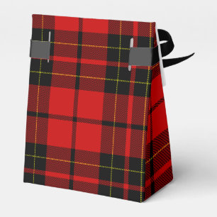Ballotins Brodie tartan rouge noir plaid