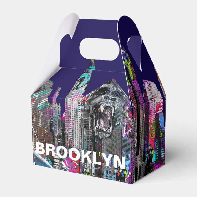 Ballotins Brooklyn, New York en graffiti (Verso)