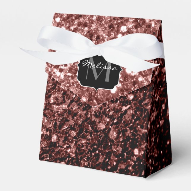 Ballotins Brown Rouge faux Parties scintillant scintille Mon (Verso)