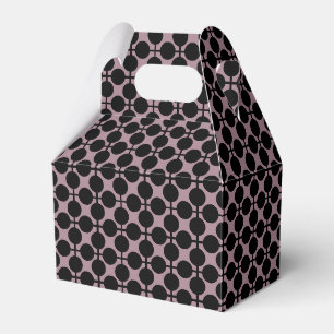 Ballotins brun noir poka dot vérifier la mode motif