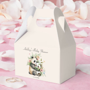 Ballotins Brune rose Teddy Ours Bébé fille Douche
