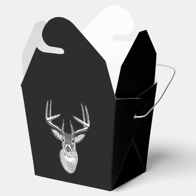 Ballotins Buck on Bold Black White Tail Deer (Ouvert)