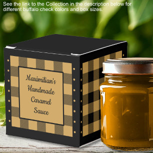 Ballotins Buffalo Check - Or et Noir - Classique