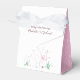 Ballotins Bunny Baby shower Spring Rose Girl