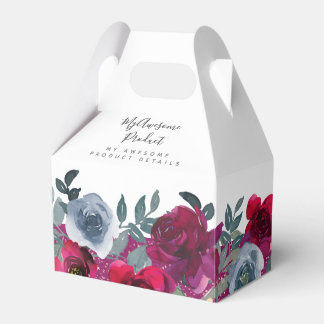 Ballotins Burgundy Sage Vert Bleu Floral Produit de marque